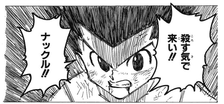 ハンターハンター20巻 ゴン