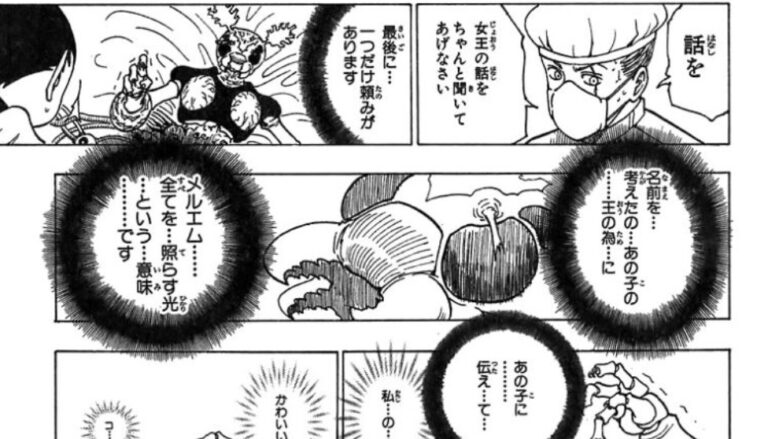 ハンターハンターコムギメルエム】メルエムとピトー Amazon.co.jp