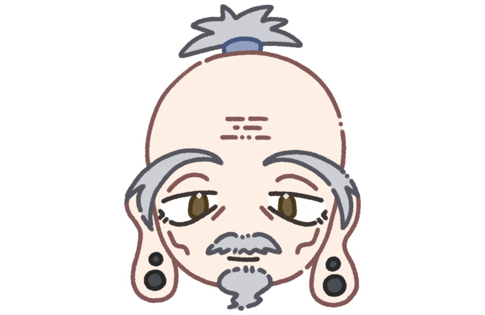 アイザック=ネテロ イラスト(セカンドライン)